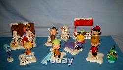 Memory Lane Peanuts Charlie Brown Christmas Lucy Linus Pig Pen Snoopy Dog House