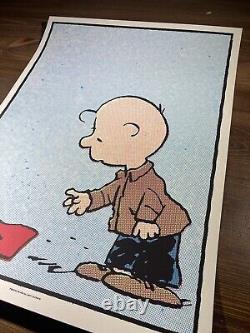 Mondo Peanuts Note Charles Schultz Art Print Poster XX/165 Charlie Brown