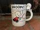 New Nwt Hallmark Peanuts Charlie Brown 3d Snoopy Hanging On Handle Mug