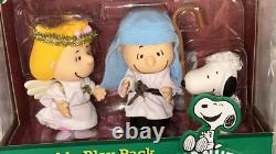 NEW Peanuts Nativity Charlie Brown Lucy Woodstock Linus Snoopy Sally RARE