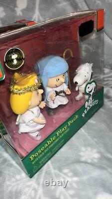 NEW Peanuts Nativity Charlie Brown Lucy Woodstock Linus Snoopy Sally RARE
