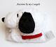 New Pottery Barn Kids Halloween Peanuts Snoopy Costume 3t 3 Nwt Charlie Brown
