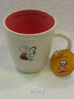 NEW VTG Hallmark Peanuts Mugs Set of 3 Charlie Brown, Snoopy, Lucy & Linus NIB