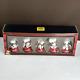 New With Tags! Snoopy Then And Now Peanuts 5-pc. Christmas Ornament Figures Rare