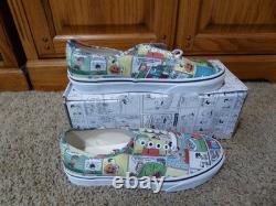 NIB Vans x PEANUTS Comics Mens Shoes Size 8 Womens 9.5 SNOOPY Charlie Brown