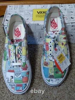 NIB Vans x PEANUTS Comics Mens Shoes Size 8 Womens 9.5 SNOOPY Charlie Brown