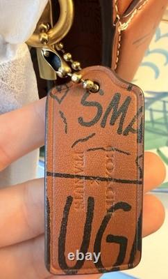 NWT Authentic COACH X PEANUTS Tabby 26 Shoulder Bag Snoopy Charlie Brown