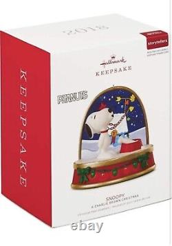 New Hallmark Peanuts Storytellers A Charlie Brown Christmas Snoopy Ornament Nib