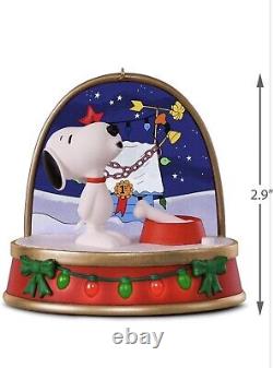 New Hallmark Peanuts Storytellers A Charlie Brown Christmas Snoopy Ornament Nib