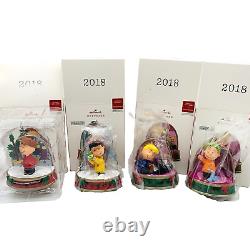 New Hallmark Storytellers Peanuts A Charlie Brown Christmas Set of Four 2018 H1