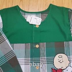 New Snoopy Charlie Brown Kappo Kimono Nursery Teacher Apron