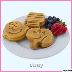 New Yukyo Frontier Waffle Maker Snoopy Charlie Brown WM 6S 508