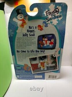 ORGINAL Frosty deluxe POSEABLE figure Frosty the Snowman NEW Round 2 Forever Fun