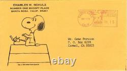 Orig. Charles M. Schulz Letter You're A Good Man, Charlie Brown Peanuts Snoopy