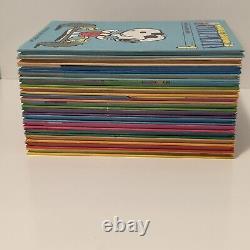 PEANUTS 1990 Charlie Brown's Cyclopedia Complete Set 1-15 Hardcover Snoopy