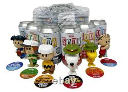 PEANUTS 6-Pack Cooler Funko Vinyl SODA CHASE SET Loungefly Snoopy Charlie Brown