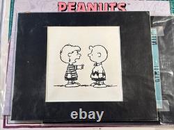 PEANUTS Animation Publicity Promotional Charles Schulz Charlie Brown Comic I10