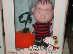 PEANUTS BY MADAME ALEXANDER LINUS LUCY CHARLIE BROWN & SNOOPY Trick Or Treat
