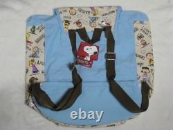 PEANUTS Canvas Backpack Rucksack Snoopy Charlie Brown Linus Peanuts Speak