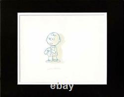 PEANUTS Charlie Brown and Snoopy Show Animation Cel Drawing 1983-1985 16d