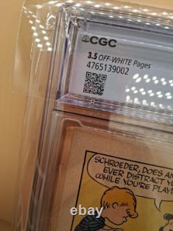PEANUTS Dell Four Color #878 (1958), CGC 3.5 OFF-WHITE, Snoopy Charlie Brown