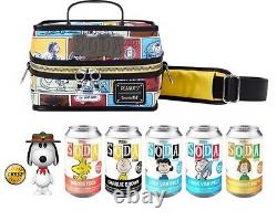 PEANUTS Funko SODA Pop 6PC COOLER with SNOOPY PARK RANGER CHASE! (CHARLIE BROWN)