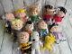 Peanuts Gang Plush Toy Snoopy Friends Bean Doll Charlie Lucy Pig Pen Set Of 12