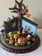 Peanuts Halloween Extravaganza Rotating Lazy Susan Sculpture Danbury Mint 2016