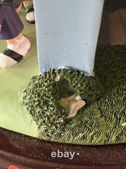 PEANUTS HALLOWEEN EXTRAVAGANZA Rotating Lazy Susan Sculpture Danbury Mint 2016