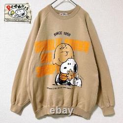 PEANUTS Peanuts Charlie Brown Sweatshirt Vintage pannill Beige