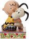 Peanuts Snoopy Enesco Jim Shore Snoopy & Charlie Brown Hug From Japan