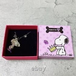 PEANUTS SNOOPY X ANNA SUI Necklace with Box Free shipping from Japan