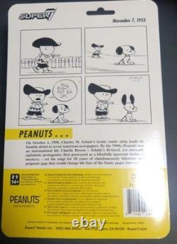 PEANUTS Snoopy Charlie Brown Action Figure Super7 Unopened Toy Collectible