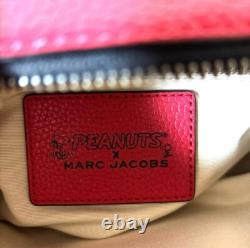 PEANUTS Snoopy × Marc Jacobs Charlie Brown 2way Shoulder bag Handbag Red JAPAN