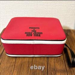 PEANUTS Snoopy × Marc Jacobs Charlie Brown 2way Shoulder bag Handbag Red JAPAN