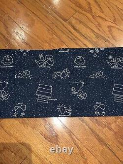 PEANUTS Snoopy /Woodstock/Charlie Brown Polyester Astrology Infinity Scarf Blue