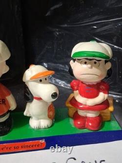 PEANUTS Vintage 1971 Baseball team statuette- How Can We Lose, When We're