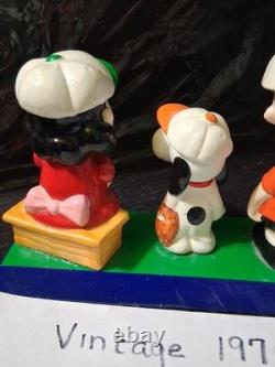 PEANUTS Vintage 1971 Baseball team statuette- How Can We Lose, When We're
