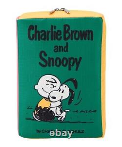 PEANUTS x LeSportsac BOOK POUCH Charlie Brown Pouch Japan New