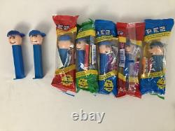 PEZ Peanuts Lot of 26 Snoopy Charlie Brown Lucy Joe Cool Sealed & Loose