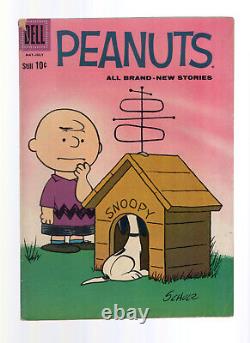 Peanuts #5 Second Issue of Own Title Charlie Brown & Snoopy Mid Grade