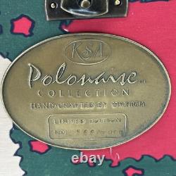 Peanuts 50th Anniv Ltd Ed Ornament Polonaise Kurt Adler Snoopy Charlie Brown