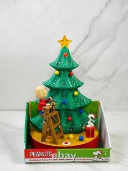 Peanuts Animated Charlie Brown Decorating Christmas Tree 2015 Kurt Adler