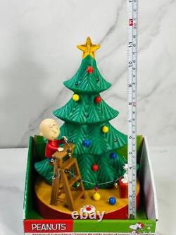 Peanuts Animated Charlie Brown Decorating Christmas Tree 2015 Kurt Adler