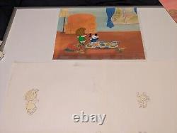 Peanuts Animation Cel Charles Schulz Art Charlie Brown And Snoopy Show Cartoons