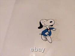 Peanuts Animation Cel Charles Schulz Art Charlie Brown And Snoopy Show Cartoons