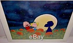 Peanuts Animation Cel Snoopy The Great Pumpkin Charlie Brown Rises Bill Melendez