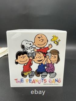 Peanuts Bathroom Collectible Set Snoopy Charlie Brown Linus Peanuts gang
