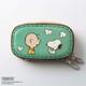Peanuts Charlie Brown & Snoopy Mini Wallet Ojaga Design Leather Item 75th