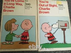 Peanuts Charles M Schulz 8 first edition softcover books Snoopy Charlie Brown